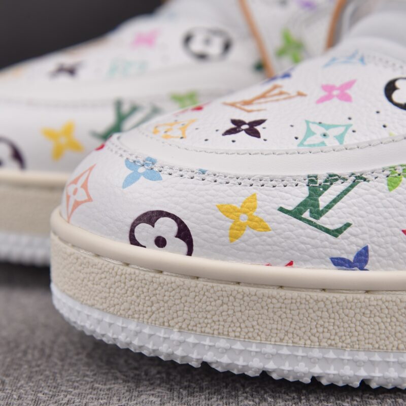 (BEST) Takashi Murakami x Louis vuitton LV Trainer Sneaker ‘WHITE’
