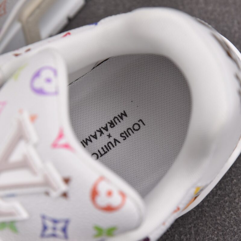 (BEST) Takashi Murakami x Louis vuitton LV Trainer Sneaker ‘WHITE’