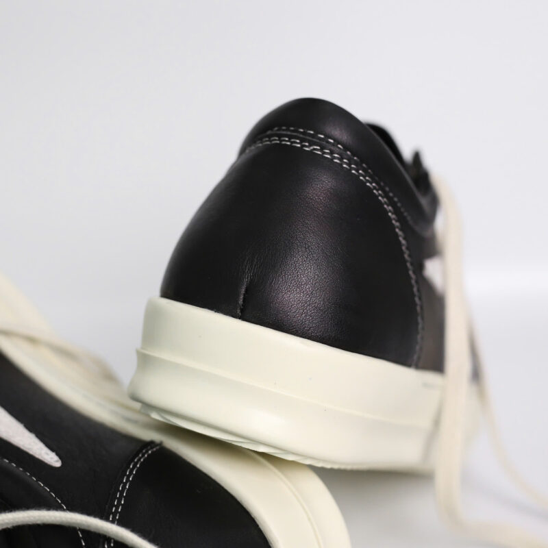 best-quality-giay-rick-owens-leather-vintage-black-milk-white