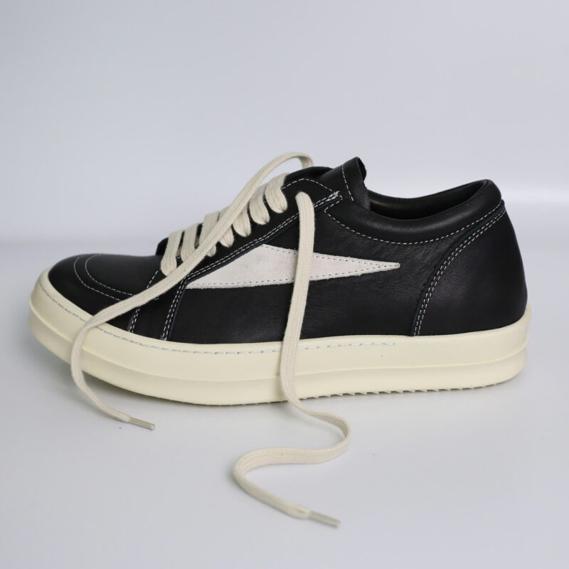 best-quality-giay-rick-owens-leather-vintage-black-milk-white