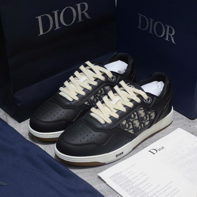 Dior B27 Low Black Beige