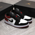Giày Air Jordan 1 Low ‘Black Toe’ Like Auth