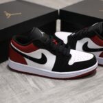 Giày Air Jordan 1 Low ‘Black Toe’ Like Auth