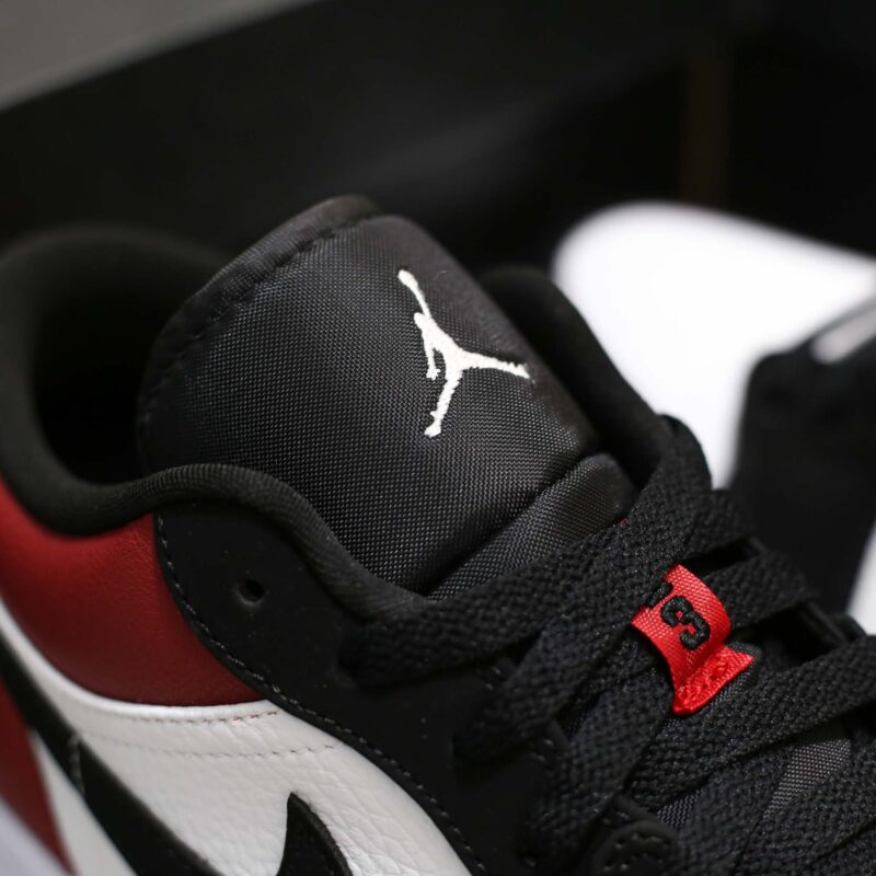 Giày Air Jordan 1 Low ‘Black Toe’ Like Auth