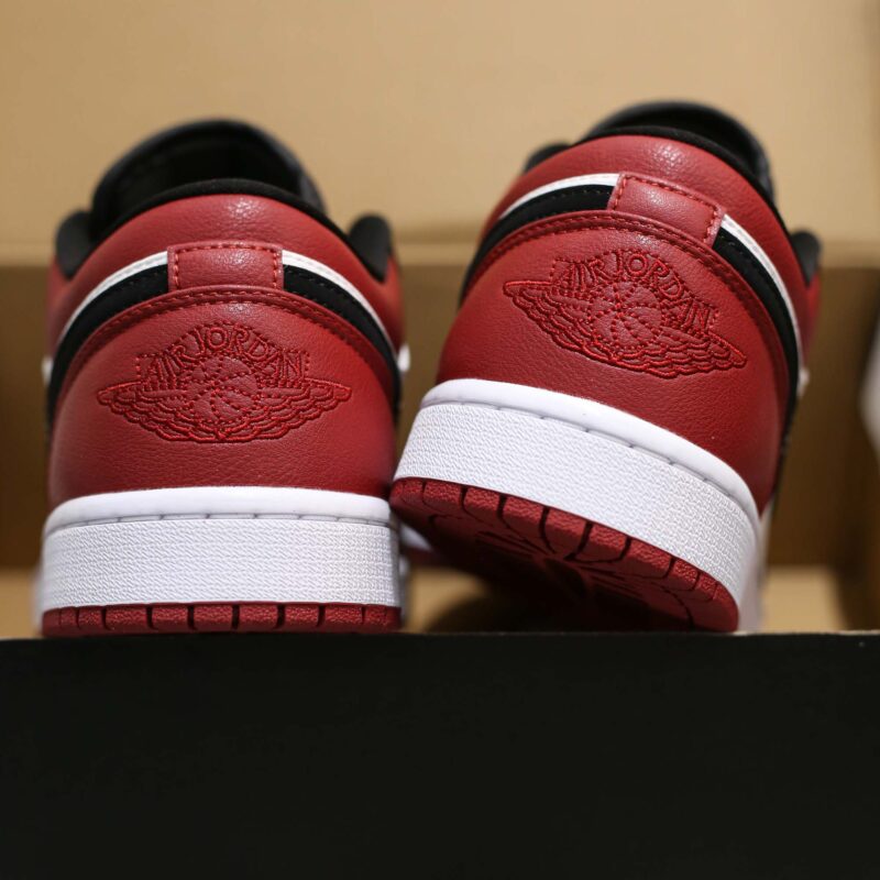 Giày Air Jordan 1 Low ‘Black Toe’ Like Auth