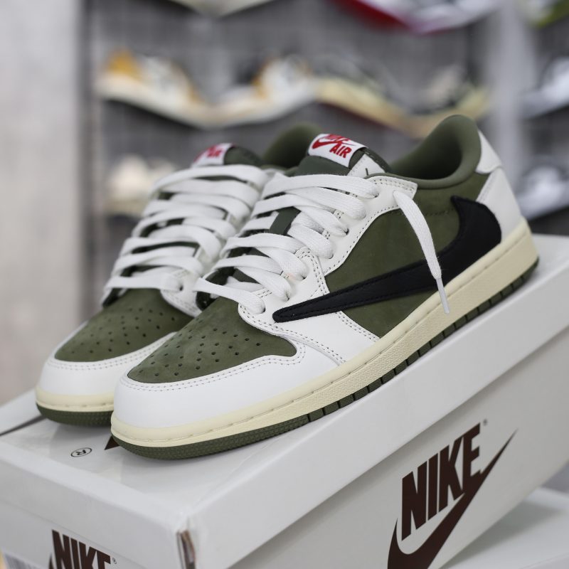 Jordan 1 Low OG Travis Scott ‘MEDIUM OLIVE’