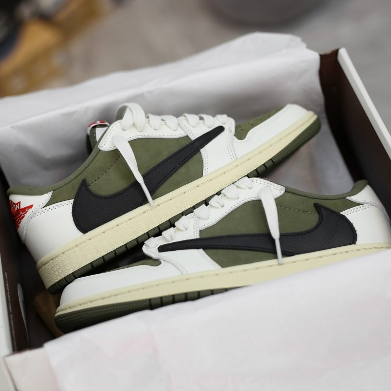 Jordan 1 Low OG Travis Scott ‘MEDIUM OLIVE’