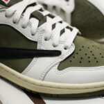 Travis Scott x Air Jordan 1 Low 'Medium Olive'