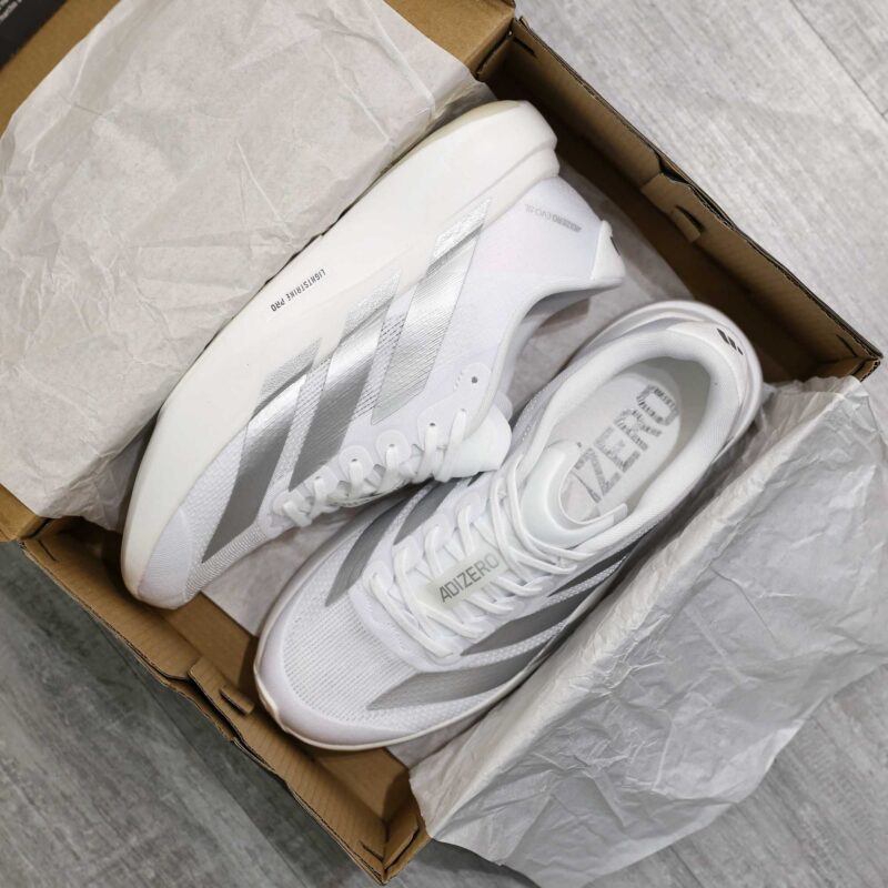 Giày adidas Adizero Evo SL 'White Silver Metallic'