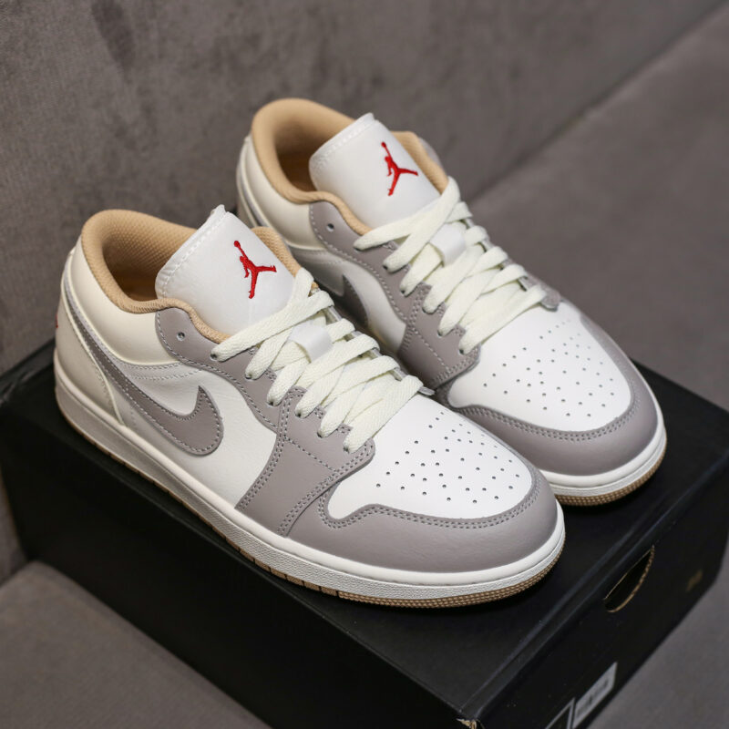 Air Jordan 1 Low 'Red College Grey'