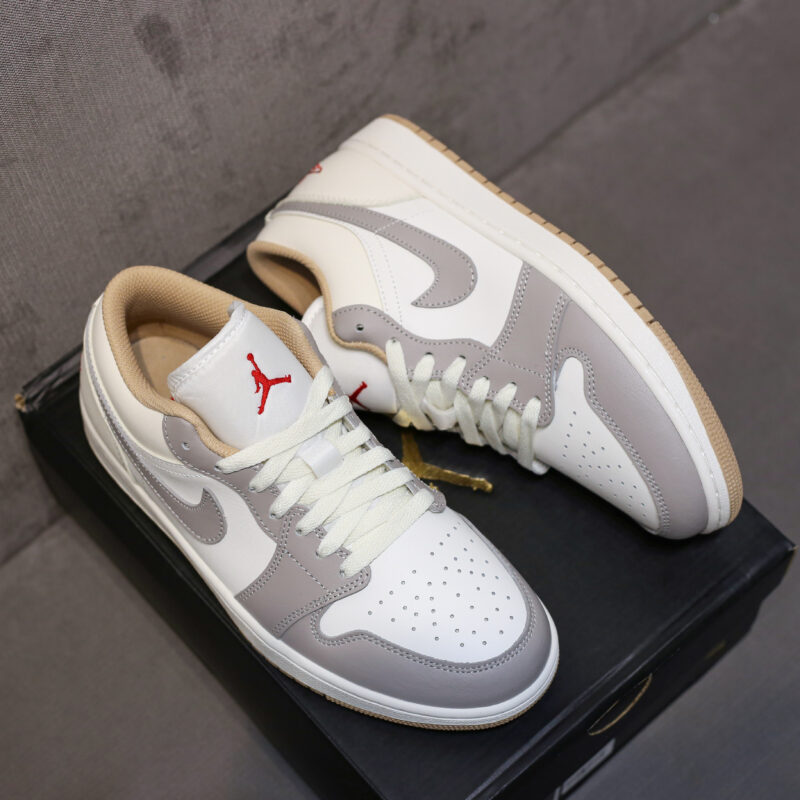 Air Jordan 1 Low 'Red College Grey'