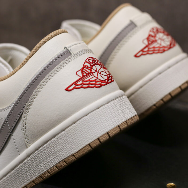 Air Jordan 1 Low 'Red College Grey'