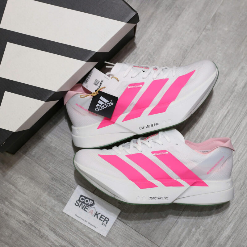 Giày Adidas Adizero Adios Pro 4 'White Pink'