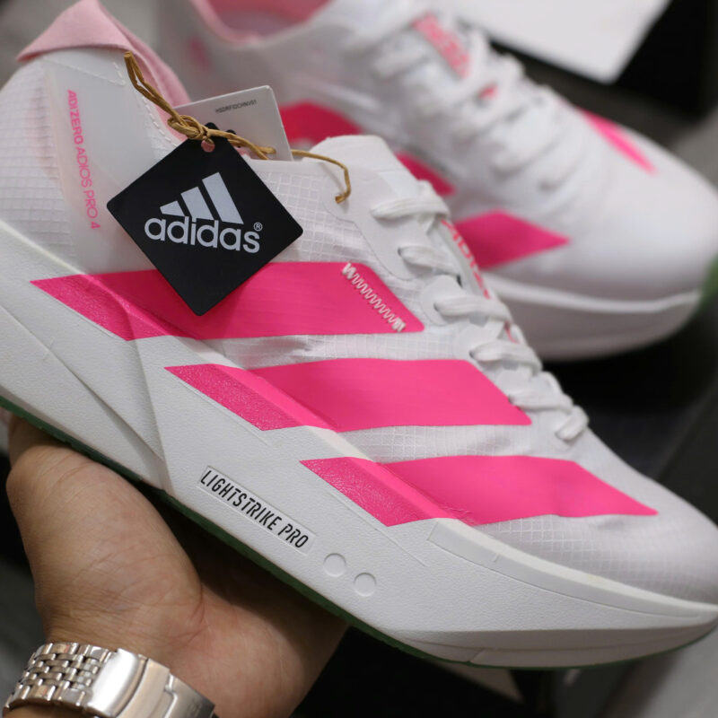 Giày Adidas Adizero Adios Pro 4 'White Pink'