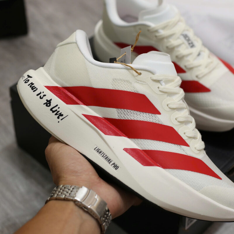 Giày adidas Adizero EVO SL ‘Off White Better Scarlet’