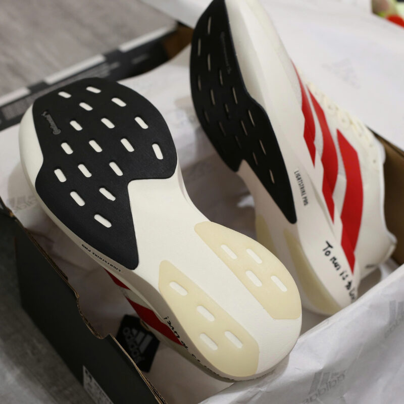 Giày adidas Adizero EVO SL ‘Off White Better Scarlet’