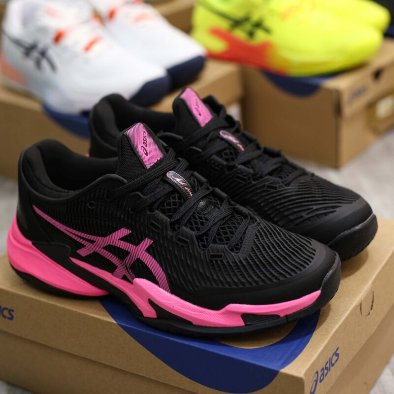 Giày Asics Court FF 3 'Black Hot Pink'