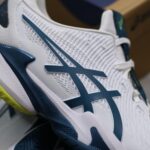 Giày Asics Court FF 3 ' White Gris Blue'