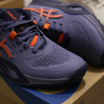 Giày Asics Gel Resolution X Greyish ‘Purple Nova Orange’