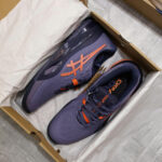 Giày Asics Gel Resolution X Greyish ‘Purple Nova Orange’