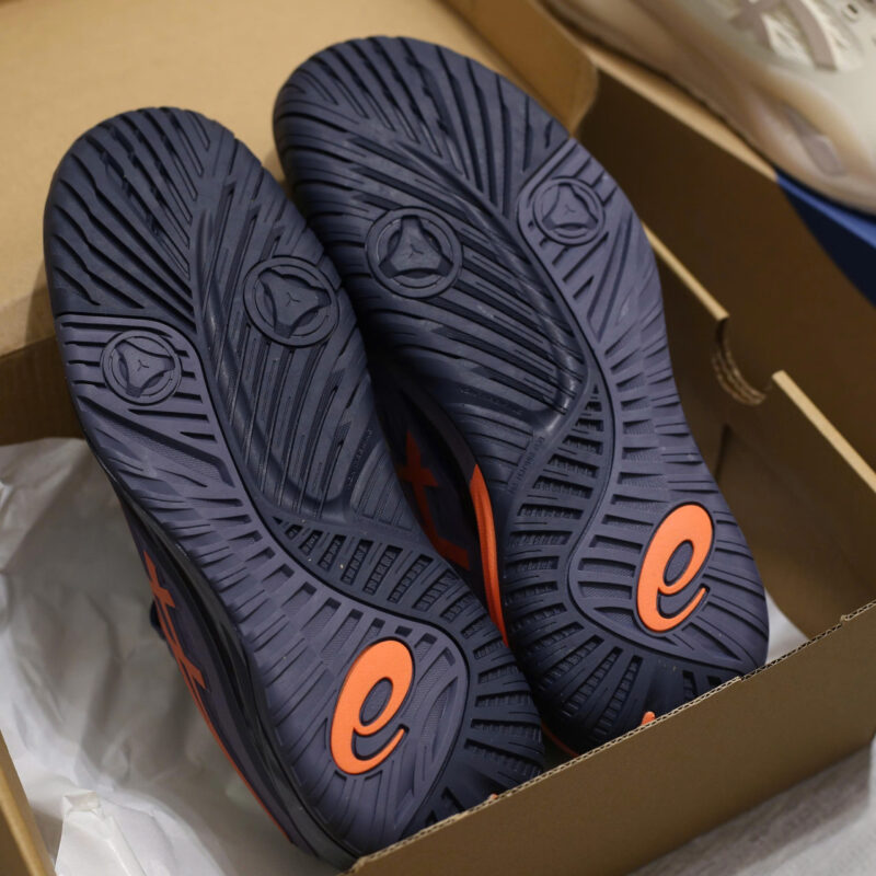 Giày Asics Gel Resolution X Greyish ‘Purple Nova Orange’