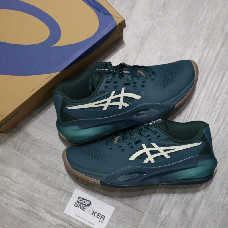 Giày Asics Gel-Resolution X ‘Saxon Green Birch’