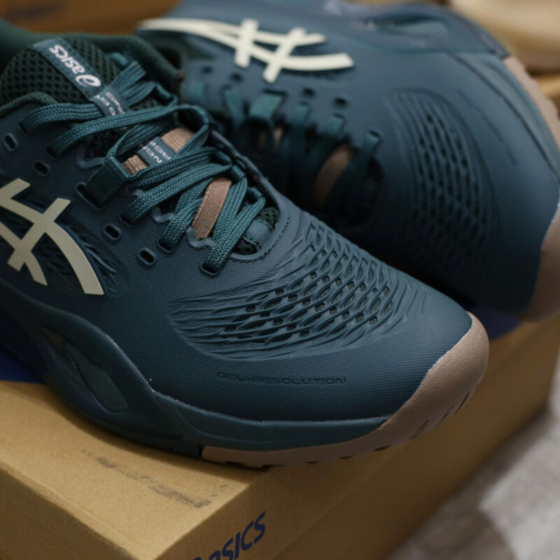 Giày Asics Gel-Resolution X ‘Saxon Green Birch’