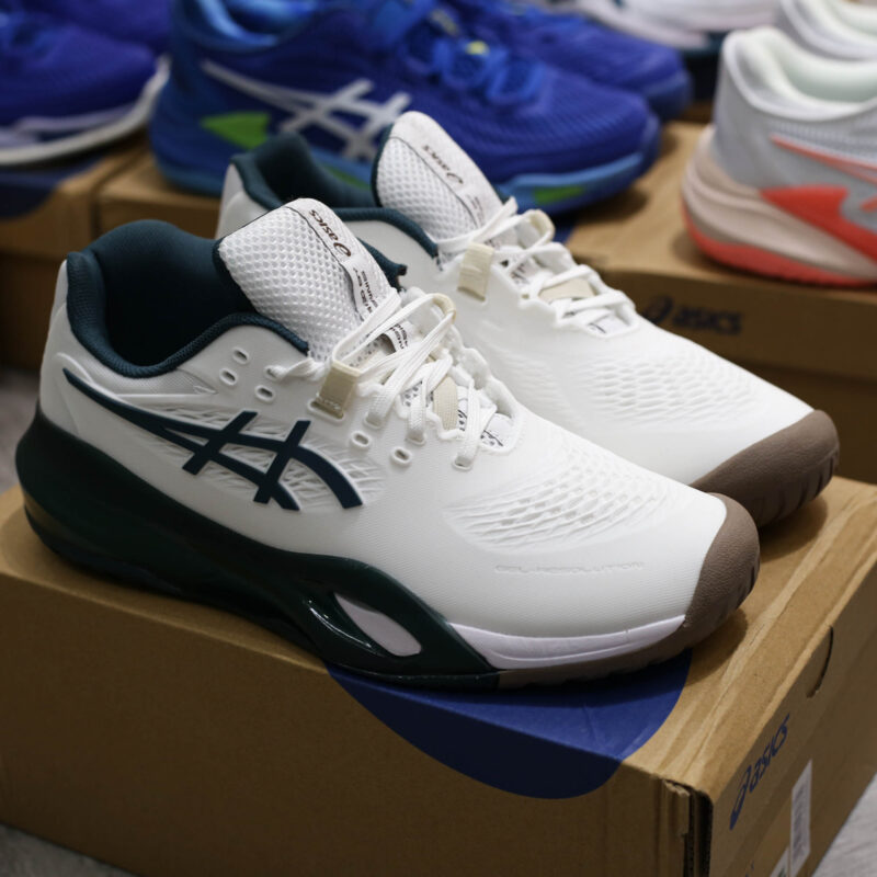 Giày Asics Gel-Resolution X ‘White Saxon Green’