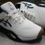 Giày Asics Gel-Resolution X ‘White Saxon Green’