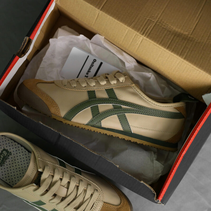 Giày Onitsuka Tiger Mexico 66 'Beige Green' Best Quality