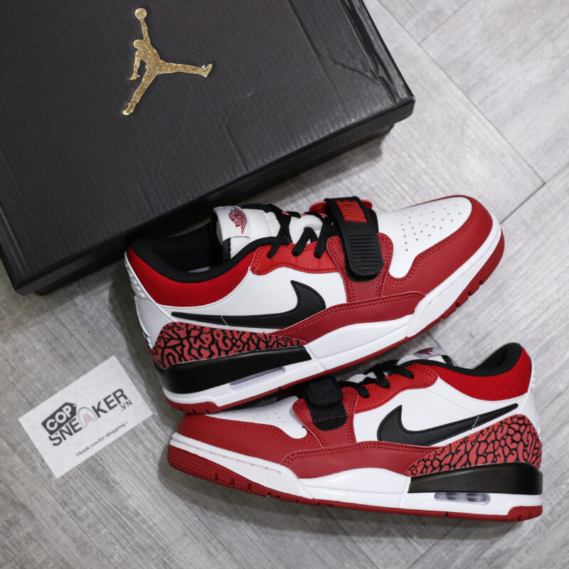 (BEST) Jordan Legacy 312 Low 'Chicago Red'
