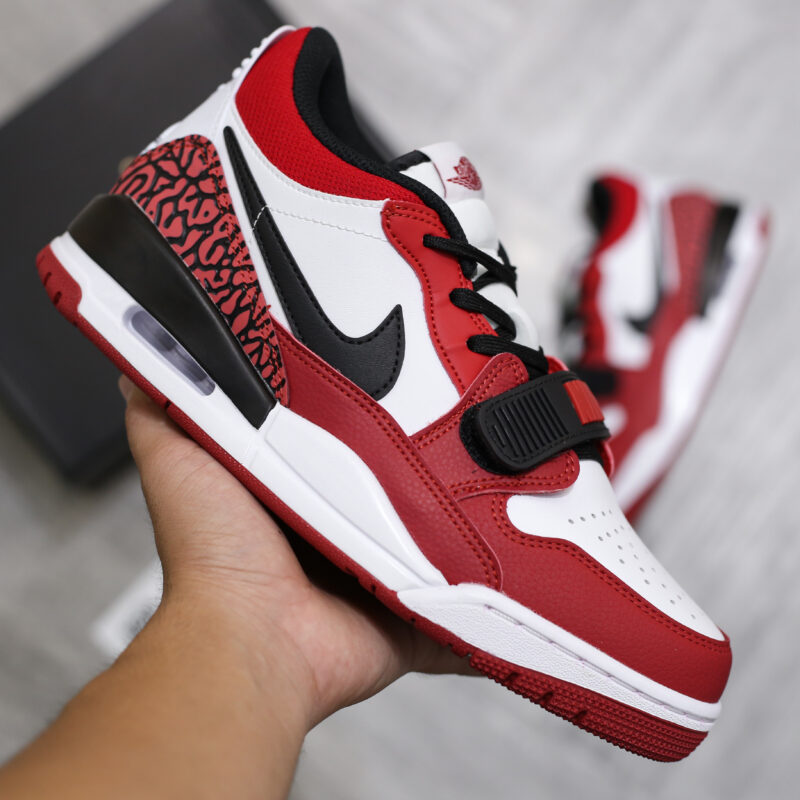 (BEST) Jordan Legacy 312 Low 'Chicago Red'