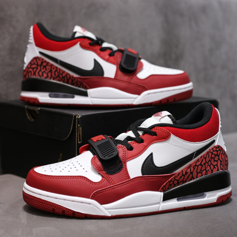 (BEST) Jordan Legacy 312 Low 'Chicago Red'