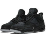 (BEST) Air Jordan 4 Retro 'KAWS BLACK'