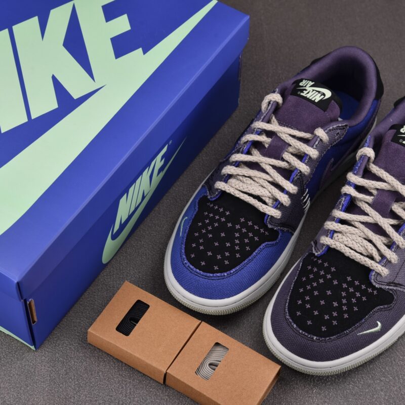 (BEST) Air Jordan 1 Retro Low OG Zion Williamson Voodoo 'Alternate'