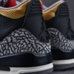(BEST) Air Jordan 3 Retro 'Black Gold'