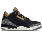 (BEST) Air Jordan 3 Retro 'Black Gold'
