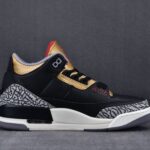 (BEST) Air Jordan 3 Retro 'Black Gold'