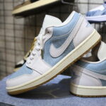 (BEST) Air Jordan 1 Low SE Denim 'Worn Blue'