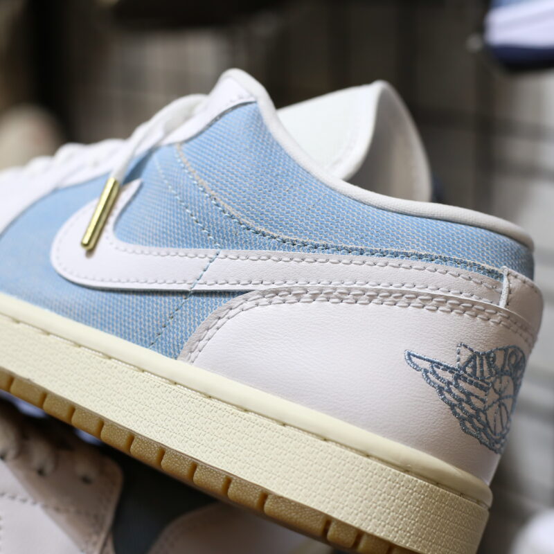 (BEST) Air Jordan 1 Low SE Denim 'Worn Blue'