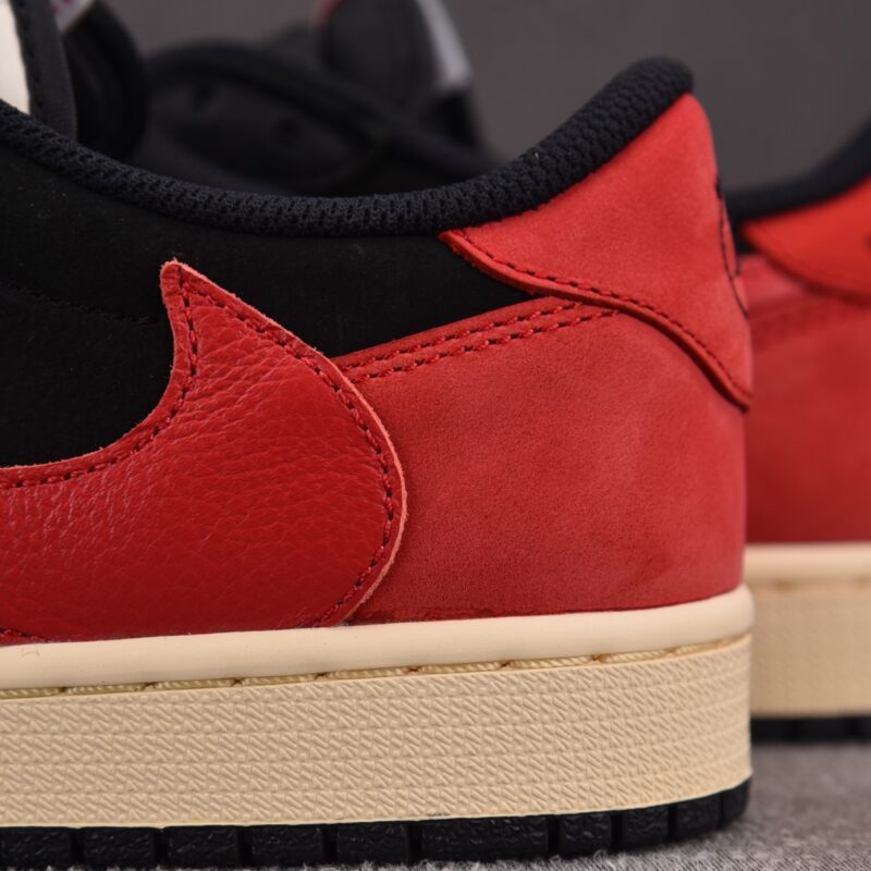 (BEST) Travis Scott x Air Jordan 1 Low OG 'Bred'