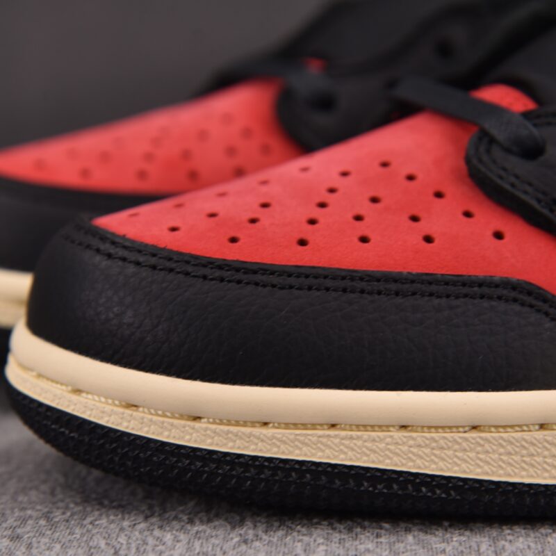 (BEST) Travis Scott x Air Jordan 1 Low OG 'Bred'