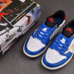 (BEST) Travis Scott x Union LA x Air Jordan 1 Retro Low OG 'Storm Blue'