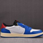 (BEST) Travis Scott x Union LA x Air Jordan 1 Retro Low OG 'Storm Blue'