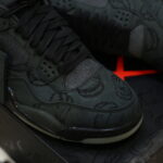 (BEST) Air Jordan 4 Retro 'KAWS BLACK'