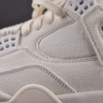 (BEST) Air Jordan 4 Retro 'Levis White'