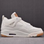 (BEST) Air Jordan 4 Retro 'Levis White'