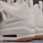 (BEST) Air Jordan 4 Retro 'Levis White'