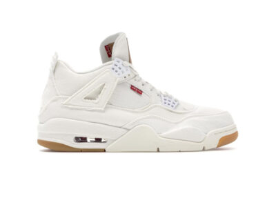 (BEST) Air Jordan 4 Retro 'LEVIS WHITE'