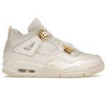 (BEST) Air Jordan 4 Retro 'METALLIC GOLD'